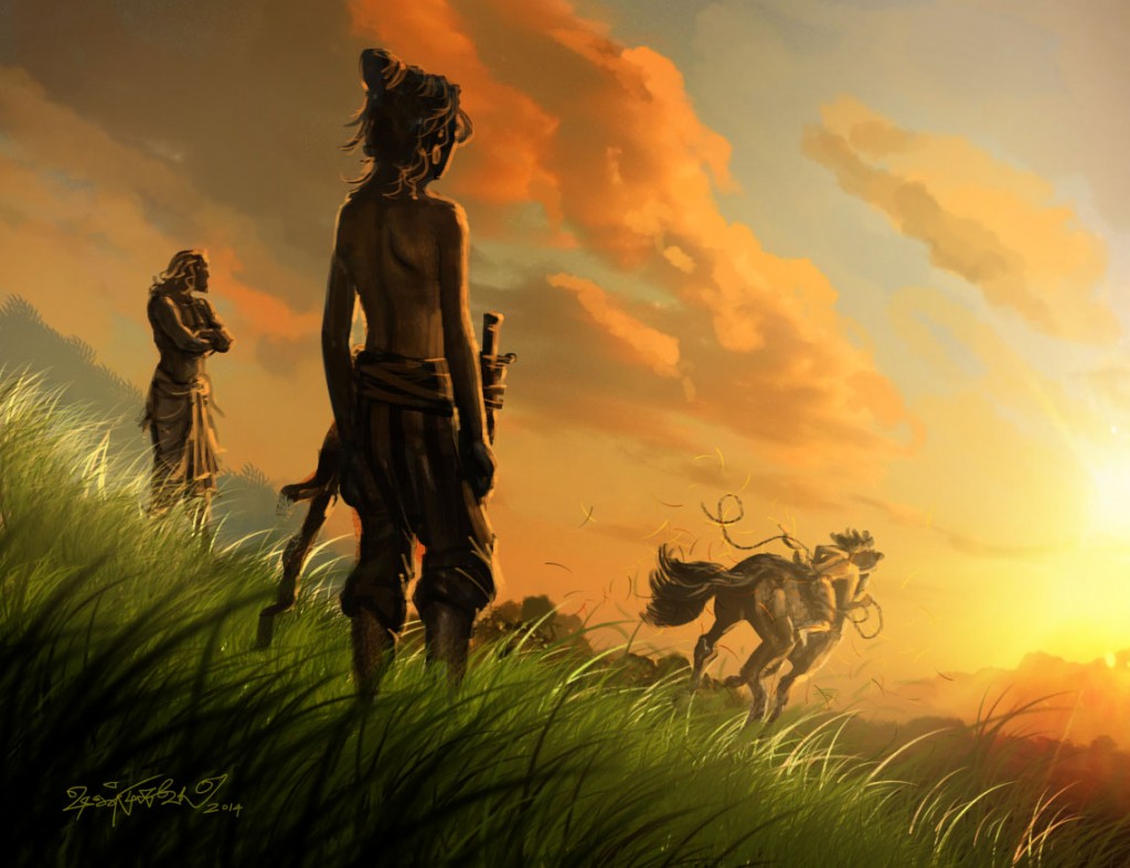 ஓவியம்: ஷண்முகவேல்