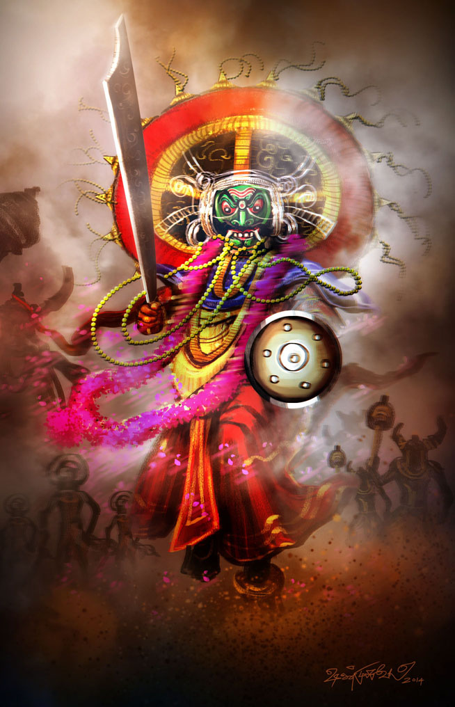 ஓவியம்: ஷண்முகவேல்