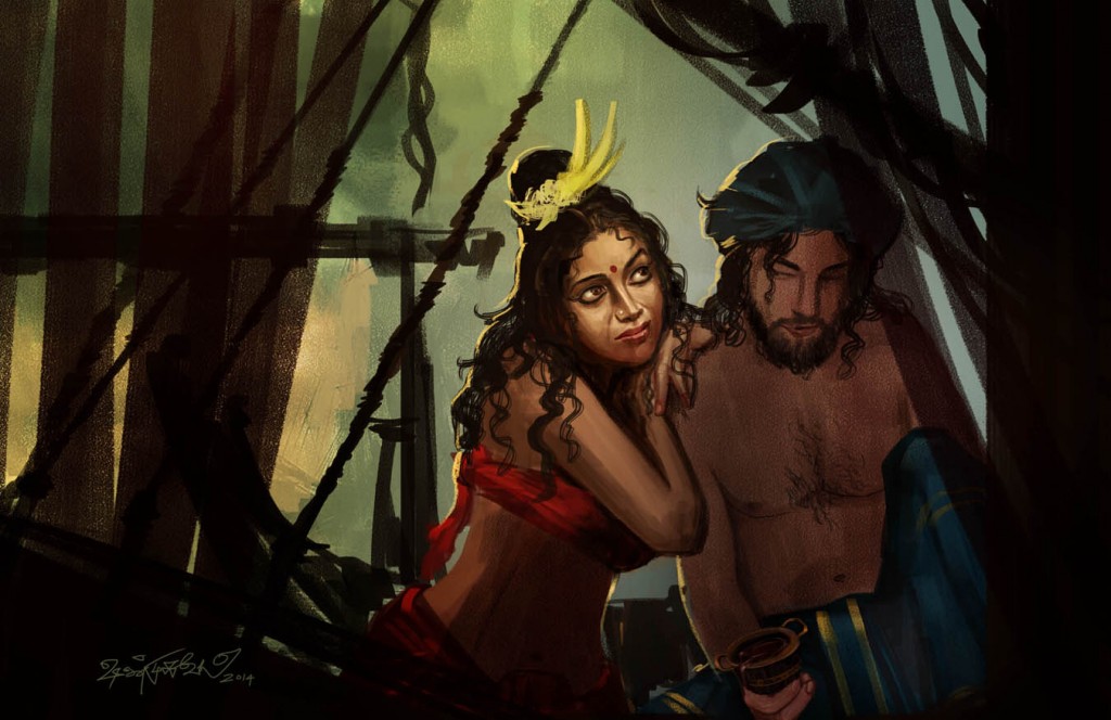 ஓவியம்: ஷண்முகவேல்