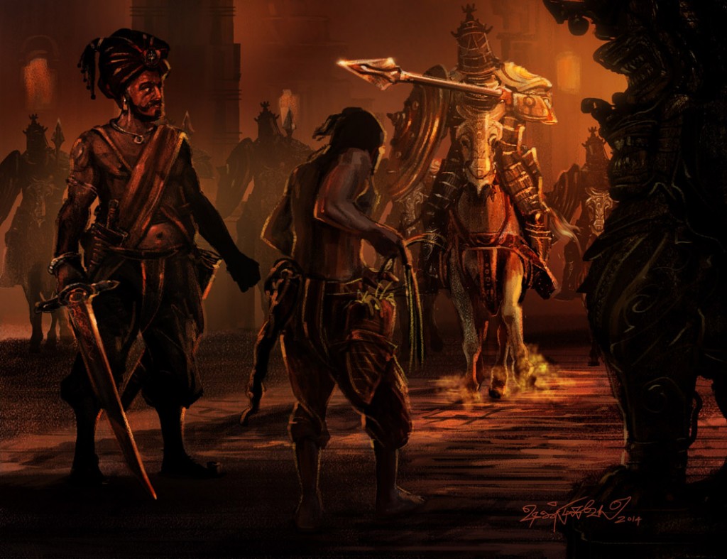 ஓவியம்: ஷண்முகவேல்